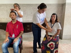 Grupo de Reiki completa um ano de atuação na Santa Casa